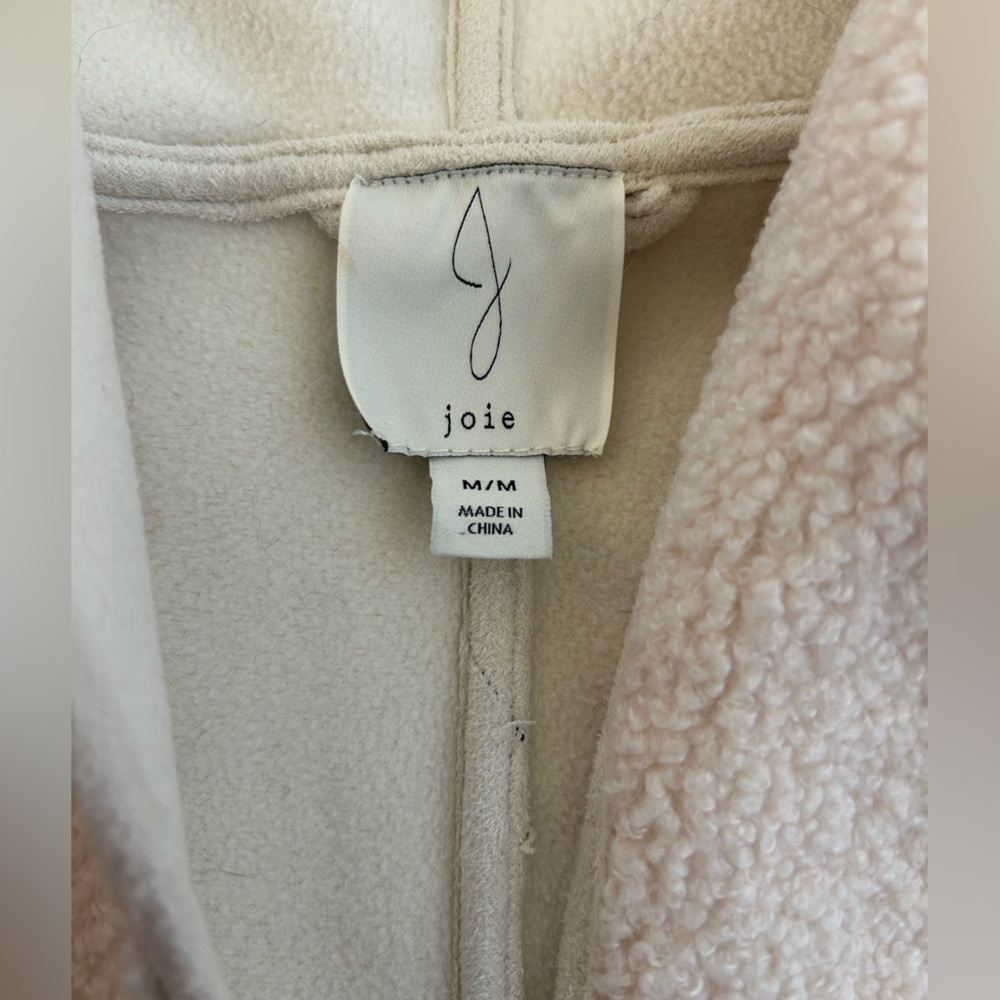 Joie Cream Textured Women's Coat - Picture 4 of 6